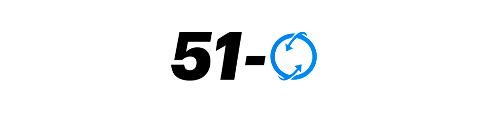 51-0 logo